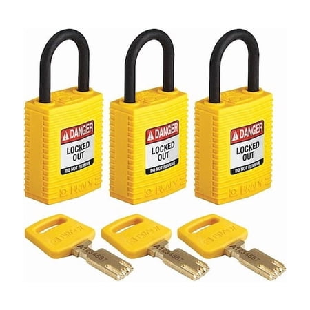 Brady CPT-YLW-25PL-KA3PK
