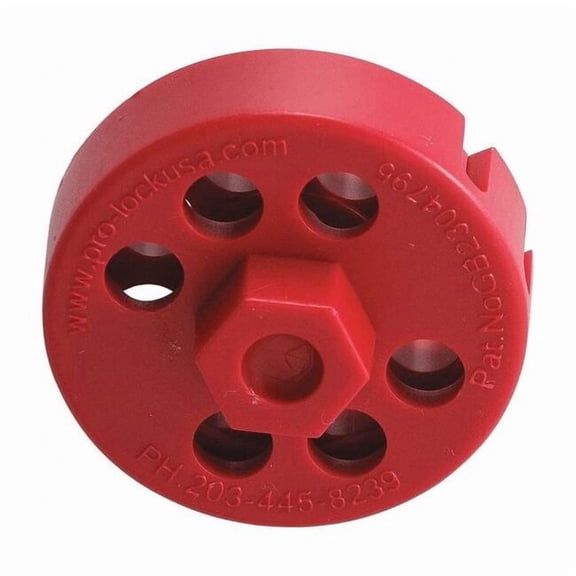 BRADY 122244 Cable Lockout,Red,Nylon