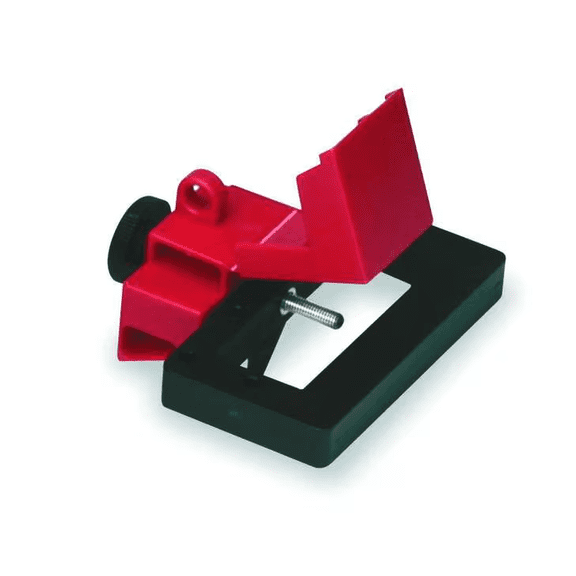 Brady Circuit Breaker Lockout Device Oversized Clamp On Red 480V 600V Electrical Safety Tool