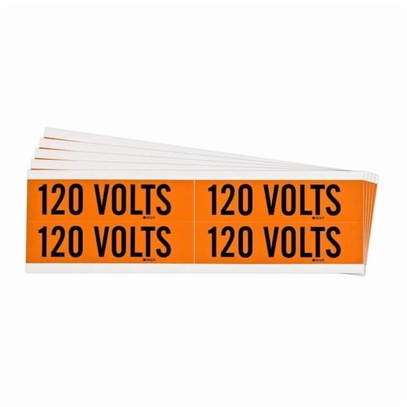 Brady Conduit and Voltage Sign and Labels,PK5 152349
