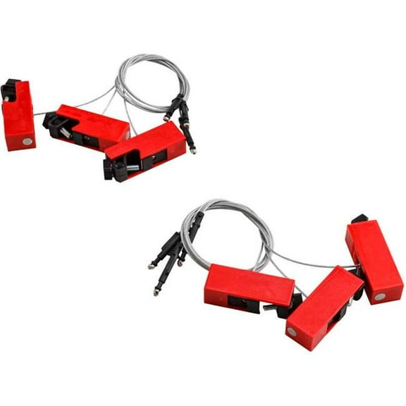 Brady EZ Panel Loc Breaker Lockouts, Clamp-On Breaker Lockout (Pack of 6)