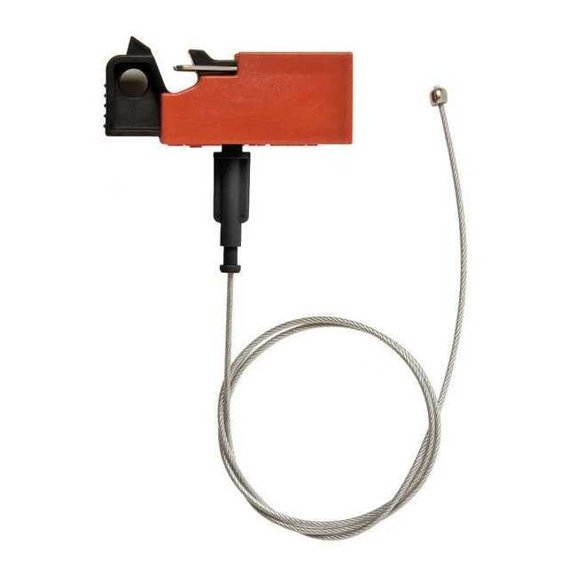 Brady EZ Panel Loc Breaker Lockouts, Snap-On Breaker Lockouts (Pack of 6)