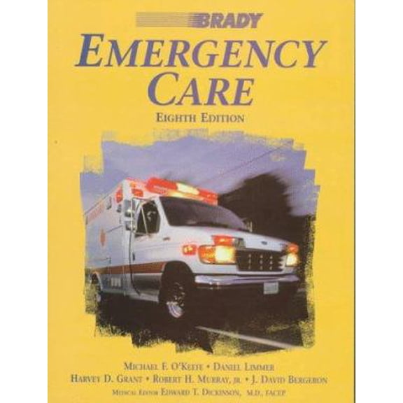 Pre-Owned Brady Emergency Care (Paperback) 0835950891 9780835950893