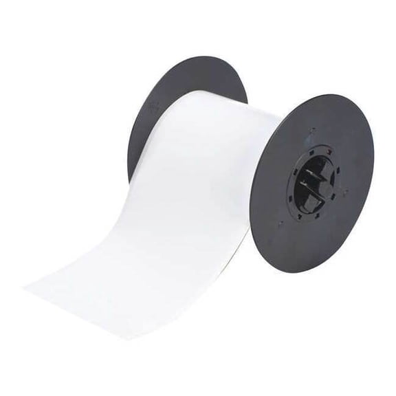 Brady Tape, White, Labels/Roll: Continuous B30C-4000-581-WT