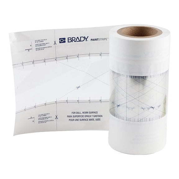 Floor Stencil,Polyester,6" Overall H, 148810 148810