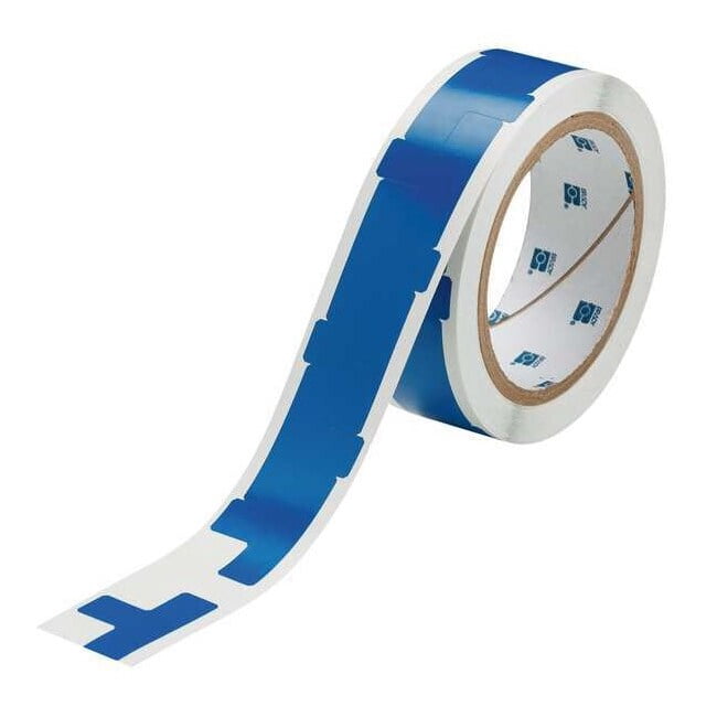 Brady Floor Tape,Blue,1 1/2 inx1 in,T,PK545 121419