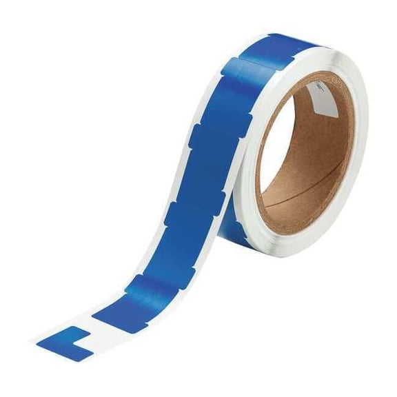 Brady Floor Tape,Blue,1 inx1 in,L,PK750 121414