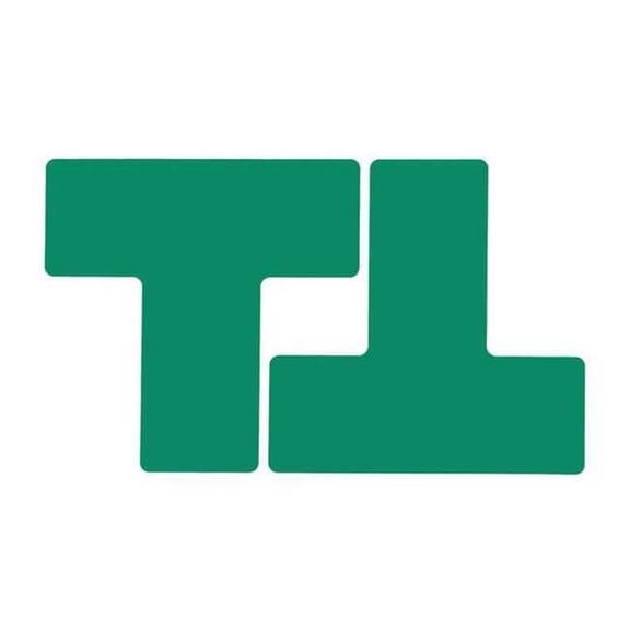 Brady Floor Tape,Green,3 inx8 in,T,PK20 104449