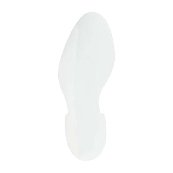 Brady Floor Tape,White,3 1/2 inx12 in,Foot 55358