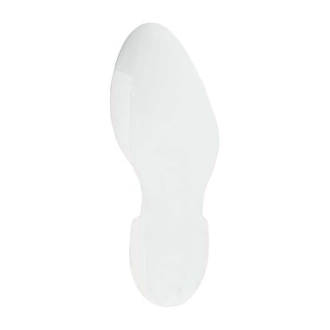 Brady Floor Tape,White,3 1/2 inx12 in,Foot 55359