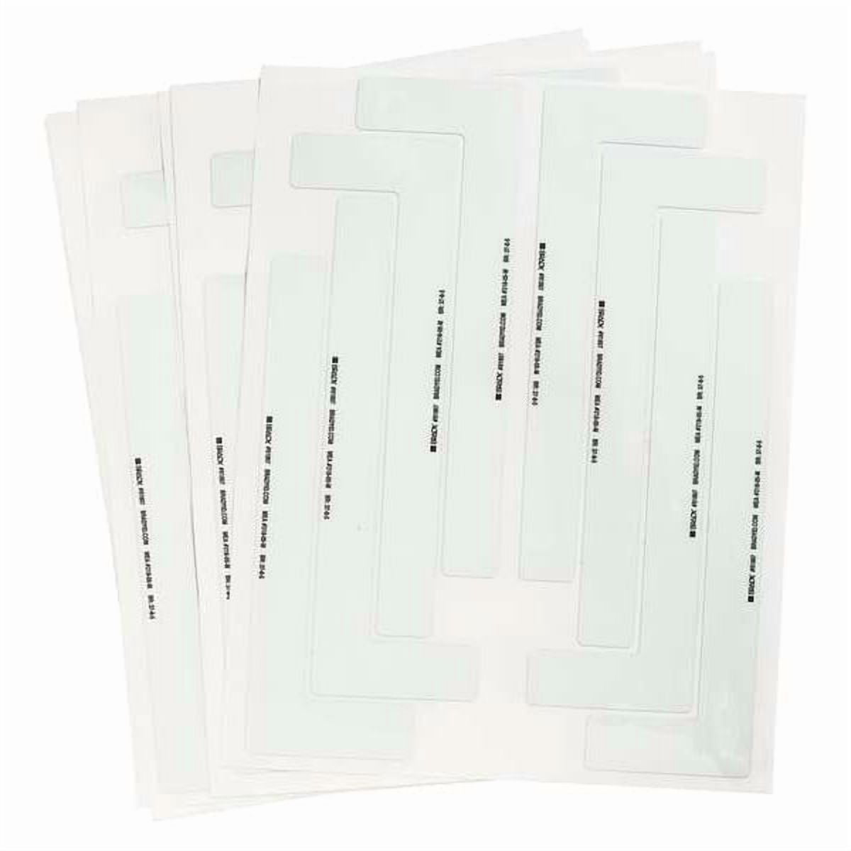 Brady Floor Tape,White,3 inx9 in,L,PK56 81867