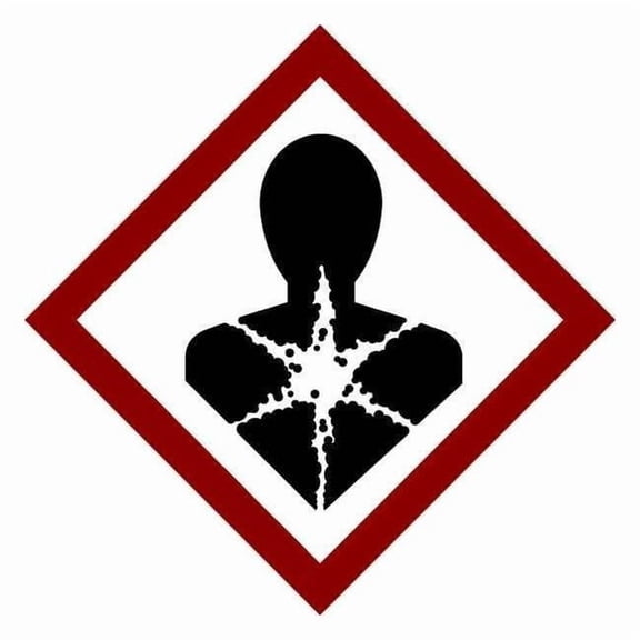 Brady Label,GHS Health Danger,Vinyl,4/Sheet 118853