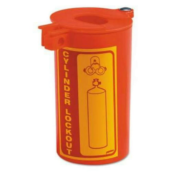 Brady Gas Cylinder Lockout,6 L x 3-1/2 In LM023E