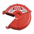 thumbnail image 1 of Brady Gate Valve Lockout, Red, Plastic, 3-1/2" H 148647, 1 of 1
