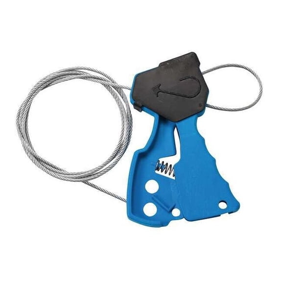 Brady Grip-Cinching Cable Lockout,6 ft. L 45191
