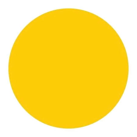 Brady Inventory Label, Yellow, Paper, PK500 30664