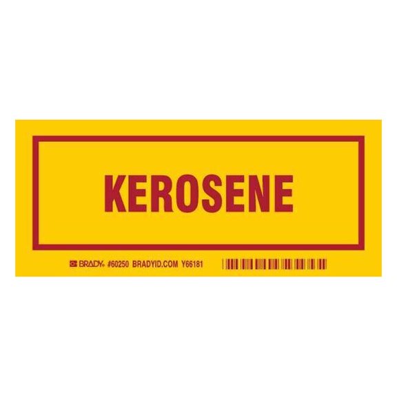 Brady ID. Label,3inHx7inW,HP Polyester,PK25, 60250 60250