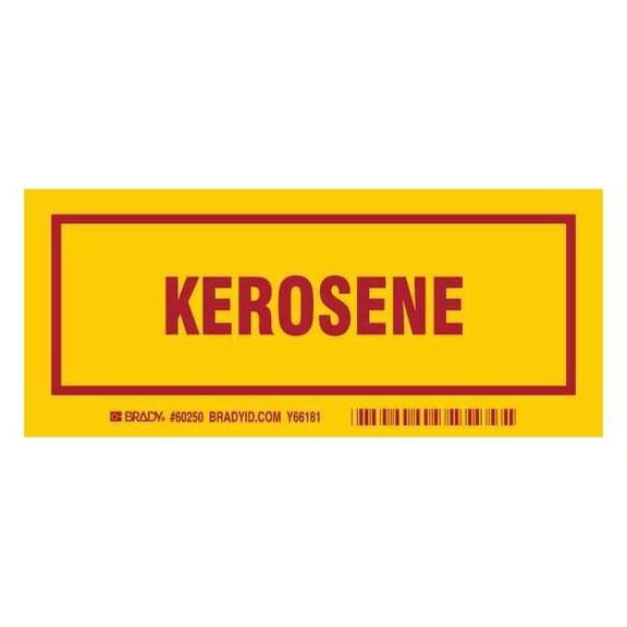 Brady ID. Label,3inHx7inW,HP Polyester,PK25, 60250 60250