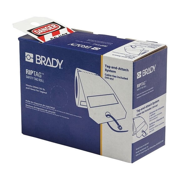 Brady Inspection Tag,Polyester,English,5-3/4"H 150502