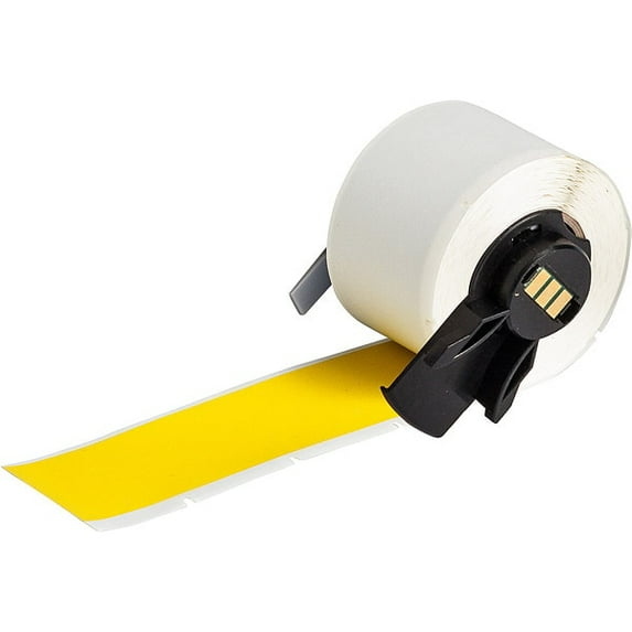 Brady Label,1 1/2 in W,Yellow M6-41-437-YL-CM