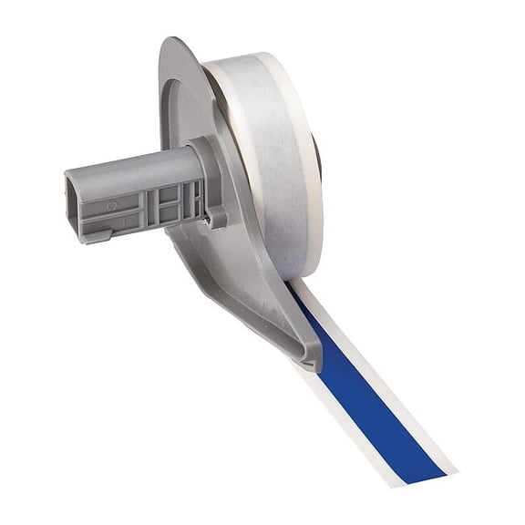 Brady Label,1/2 in W,Outdoor,Blue M7C-500-595-BL