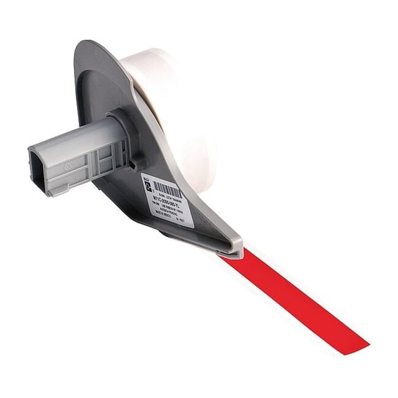 Brady Label,1/2 in W,Outdoor,Red M7C-500-595-RD