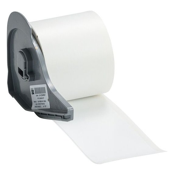 Brady Label,2 in W,Outdoor,White M7C-2000-581-WT
