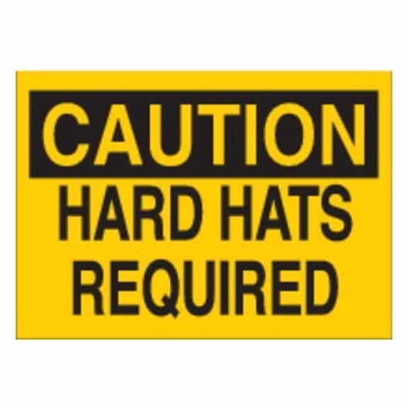 Brady Safety Sign Label,3-1/2 In. H,5 In. W, 87771 87771