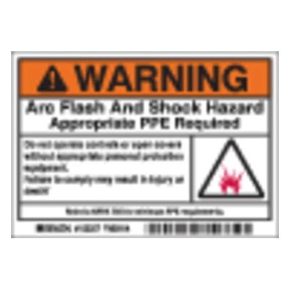 Brady Label,3 1/2 inx5 in,Polyester,PK100 102307