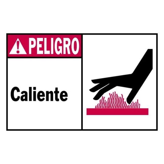 Brady Label,3 1/2 inx5 in,Polyester,PK5 86809