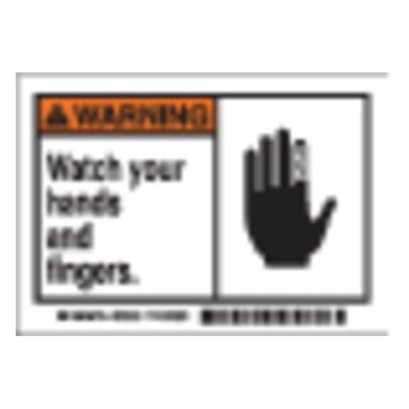 Brady Label,3 1/2 inx5 in,Polyester,PK5 86839