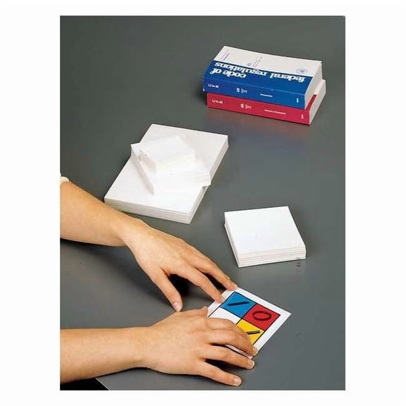 Brady LaminateSheet,Polyester,6-1/2inW,PK100 30428LS