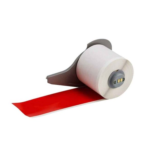 Brady Label,Polyester,Color Red,2" W M7C-2000-569-RD