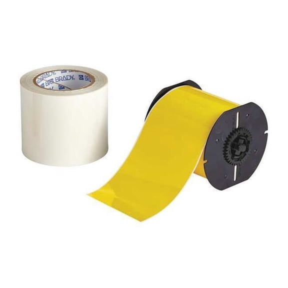 Brady Tape, Yellow, Labels/Roll: Continuous B30C-4000-483YL-KT
