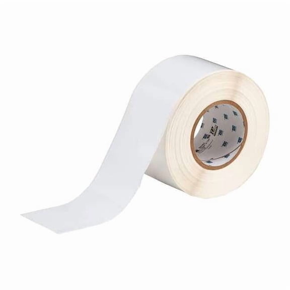 Brady Label Tape Cartridge, White, Labels/Roll: Continuous THT-21-423