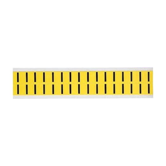 Brady LetterLabel,Vinyl,3/4inH,5/8inW,PK32 3420-I