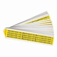 thumbnail image 1 of Brady Letter Label,A Thru Z,Blk/Yllw,3/8",PK25 3400-LTR KIT, 1 of 1