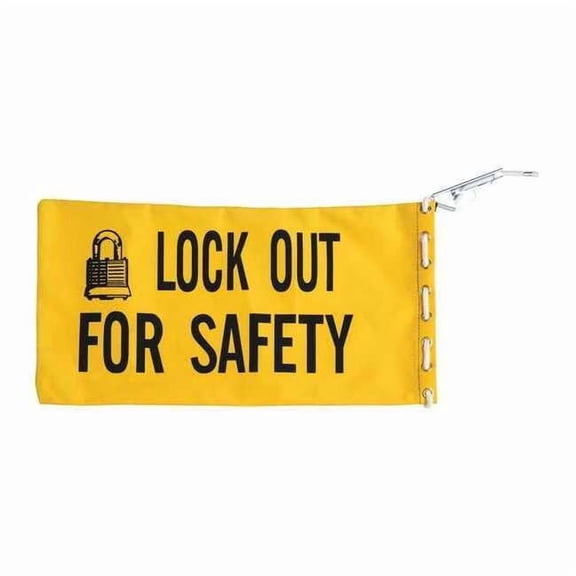 Brady Lockout Bag, Canvas, 19-3/4" Width, 18" Height 65780