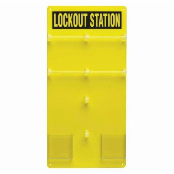 Brady Lockout Board,Unfilled,23-1/2 In H 50991