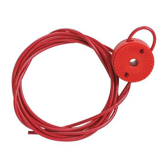 Brady Lockout Cable,8 ft. L 51395