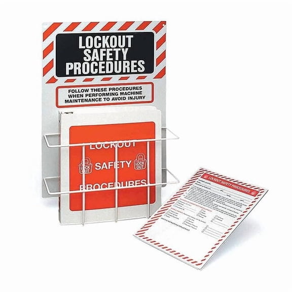 Brady Lockout Safety Procedure Station LOSP22