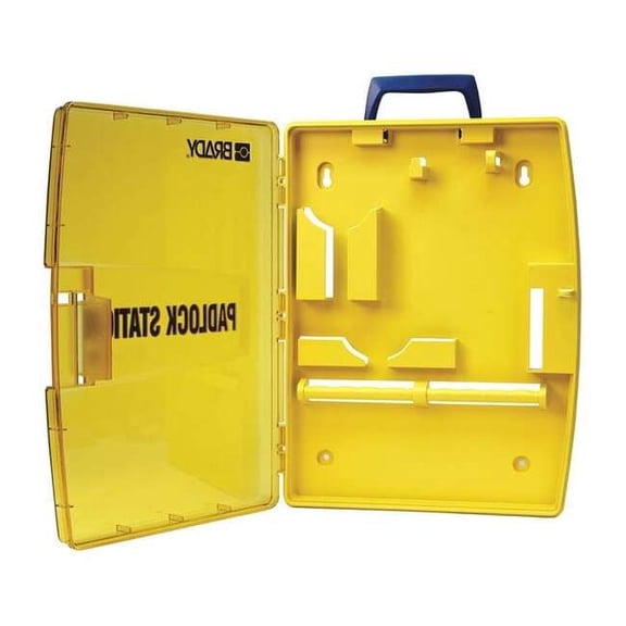 Brady Lockout Station,Unfilled,13-1/4 In W 105932