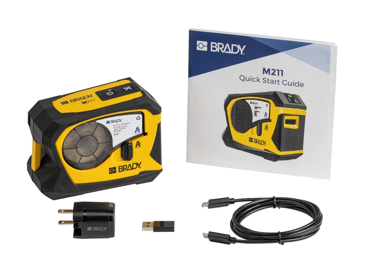 Brady Brady M211 3/4in Portable Bluetooth Label Printer Kit  M211-KIT