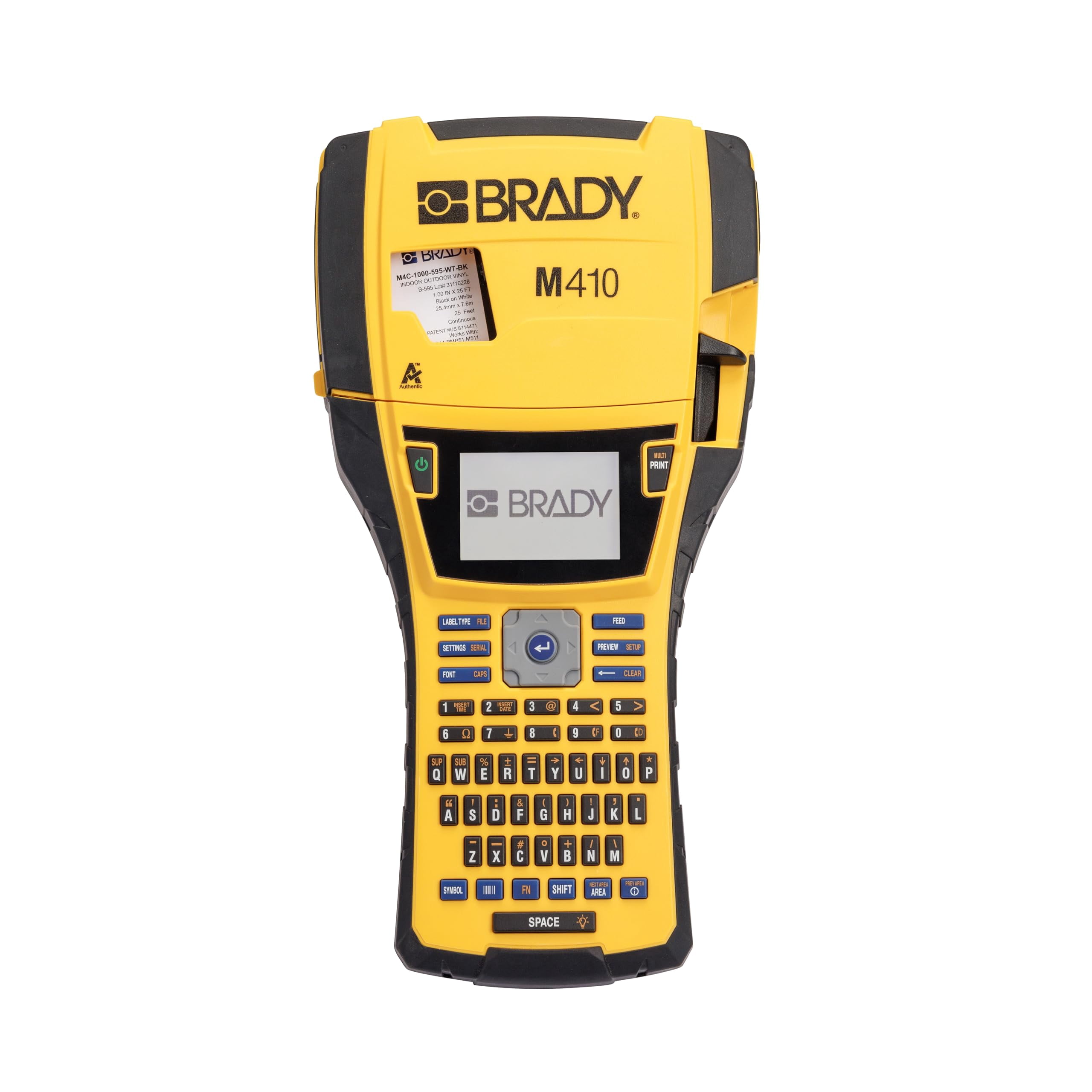 Brady Brady M410 1in Portable Label Printer and Accessories Kit M410-KIT