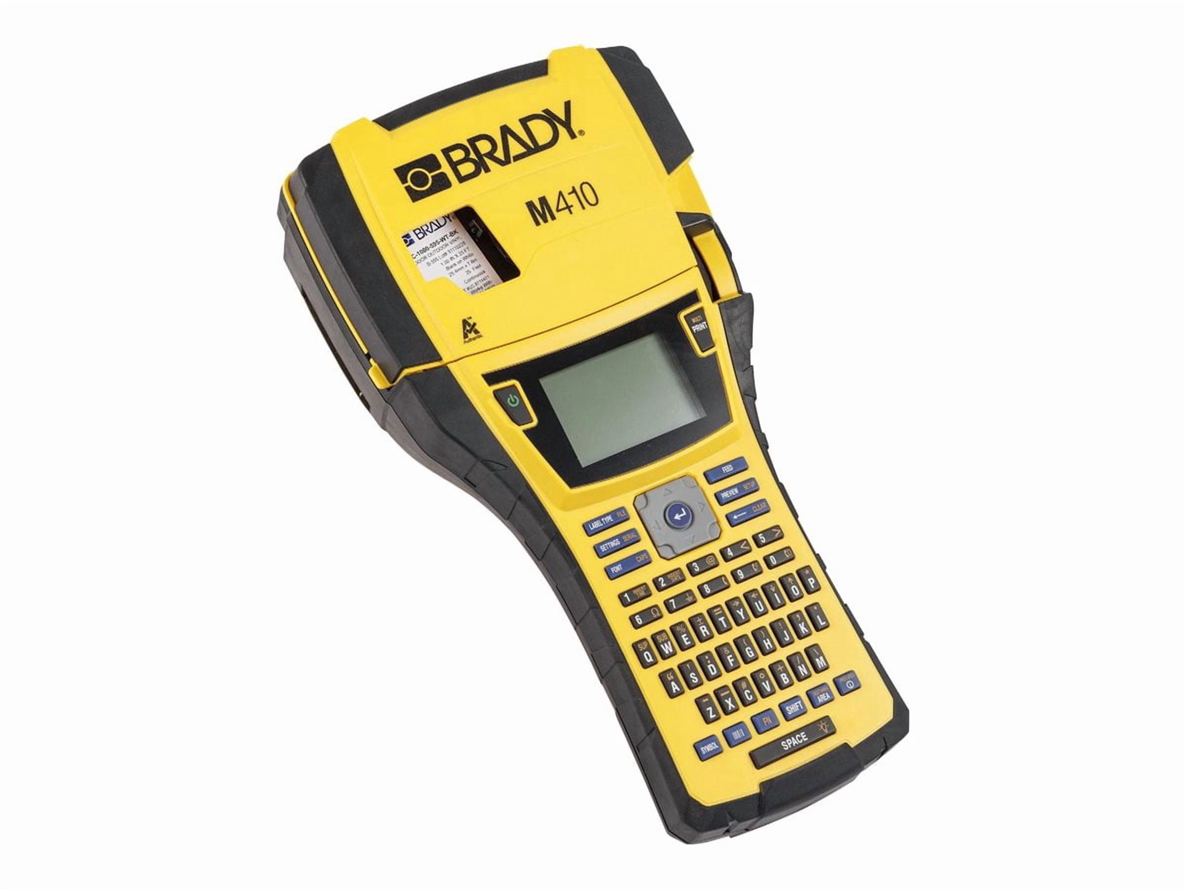 M410 1in Portable Label Printer with Product and Wire ID Software and Accessories Kit