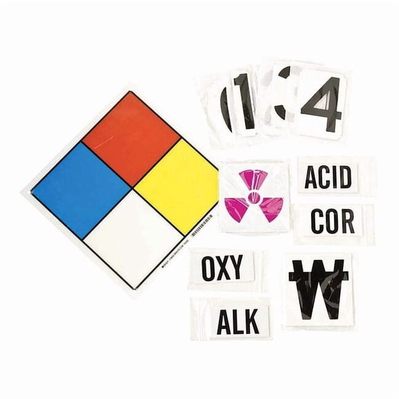 Brady NFPA Sign, 11 in Height, 11 in Width, Square 50055