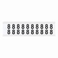 thumbnail image 1 of Brady Number Label, 8, 3/4in.Hx21/32in.W, Vinyl 9712-8, 1 of 1