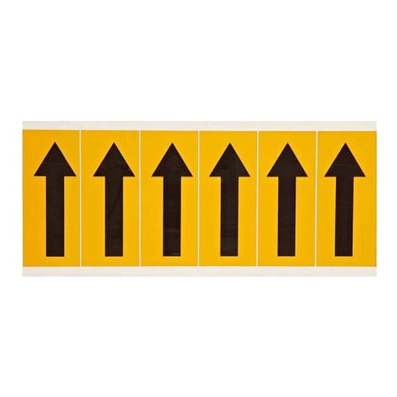 Brady Symbol Label, Vinyl, 3-1/2 in H, 1-1/2 in W 1550-ARO