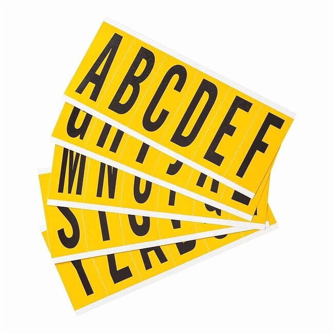 Brady Numbers And Letters Kit,A Thru Z,PK25 1550-LTR KIT