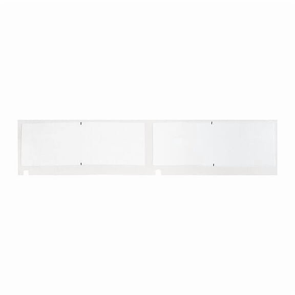 Brady Flag Label, White, Nylon, 1 in W M4-141-499